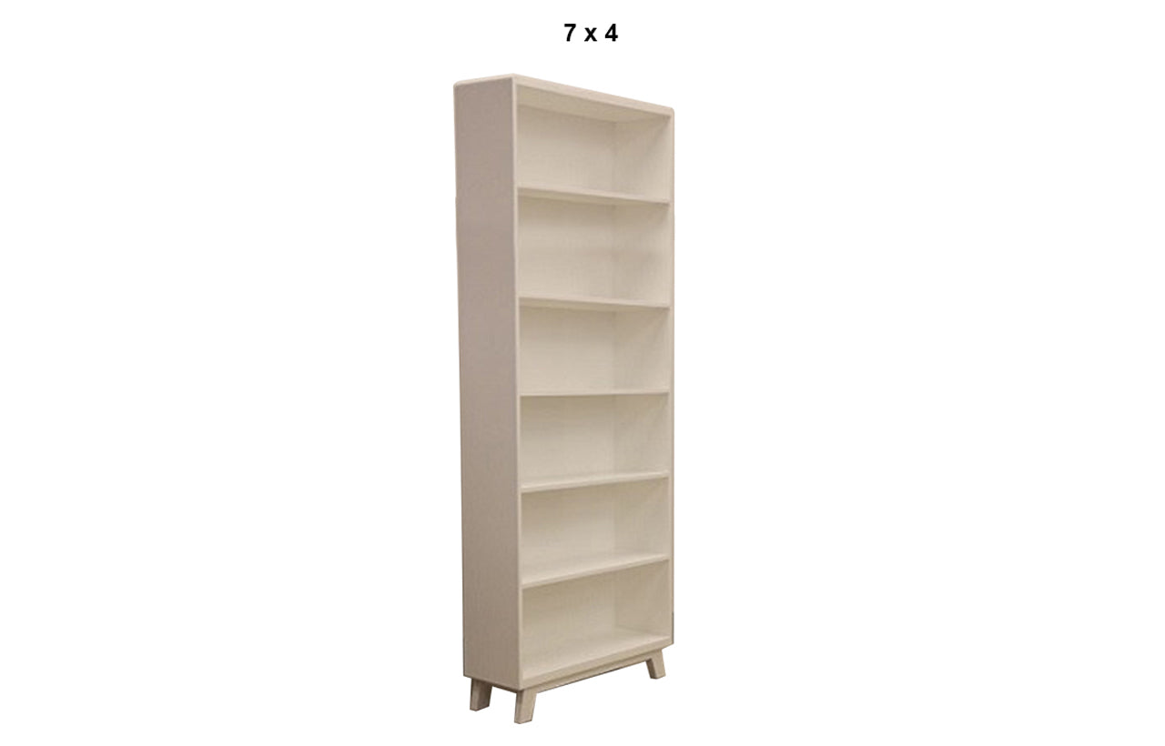 NEWPORT (AUSSIE MADE) HIGHLINE BOOKCASE COLLECTION - ASSORTED STAINED COLOURS - STARTING FROM $599