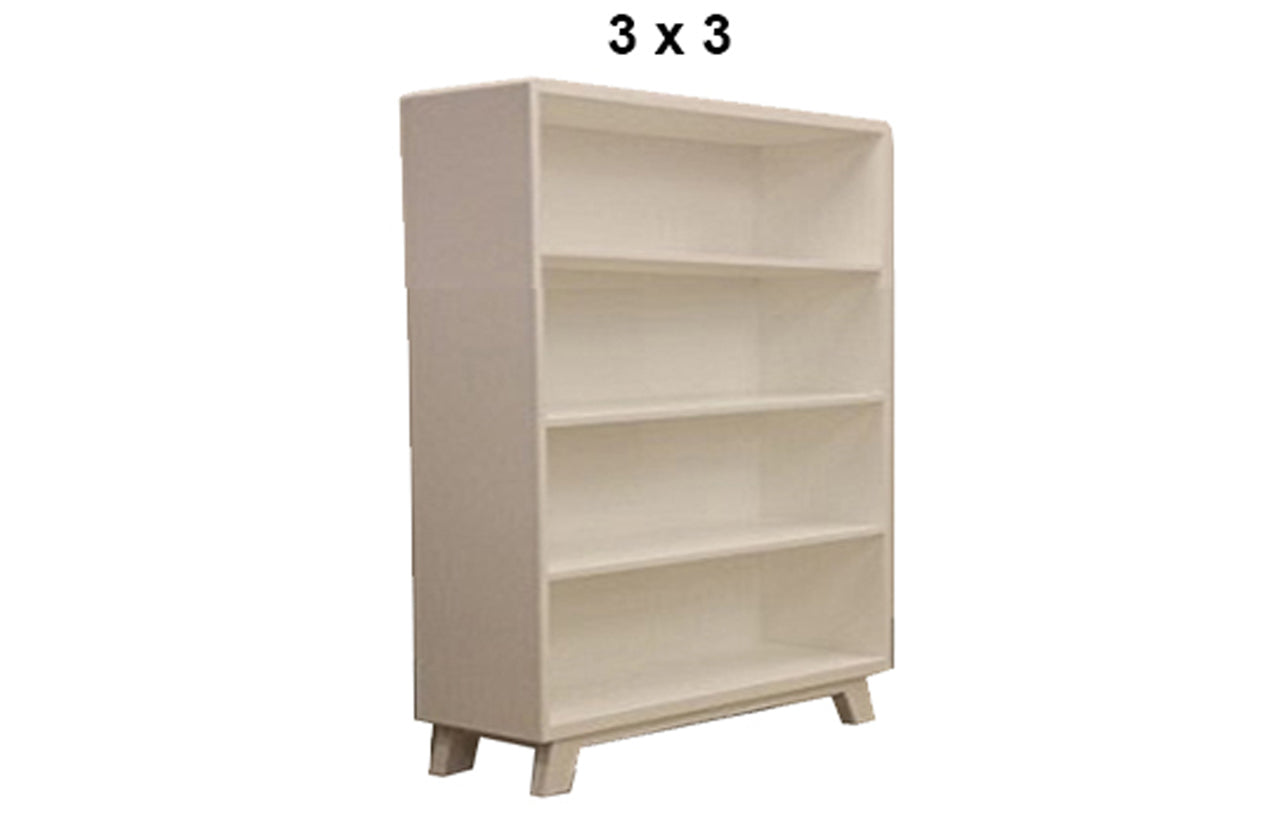 NEWPORT (AUSSIE MADE) LOWLINE BOOKCASE COLLECTION - ASSORTED STAINED COLOURS - STARTING FROM $499