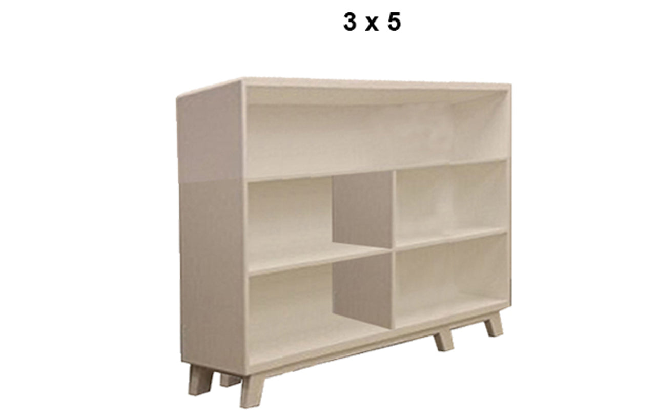 NEWPORT (AUSSIE MADE) LOWLINE BOOKCASE COLLECTION - ASSORTED STAINED COLOURS - STARTING FROM $499