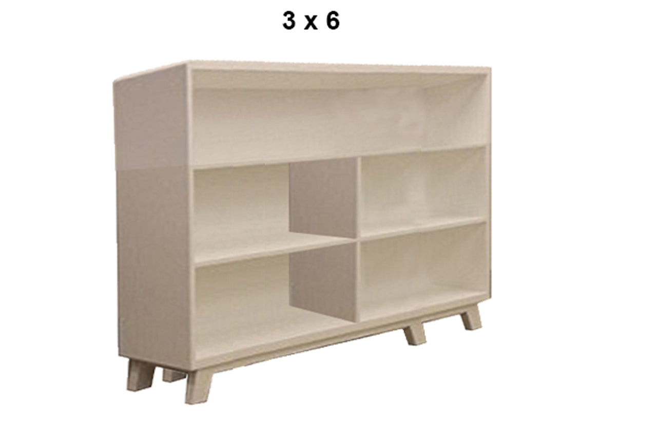 NEWPORT (AUSSIE MADE) LOWLINE BOOKCASE COLLECTION - ASSORTED STAINED COLOURS - STARTING FROM $499
