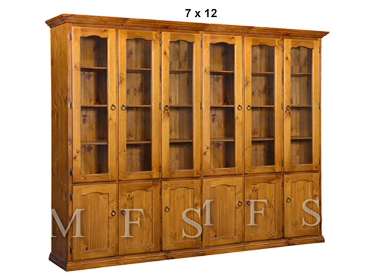 NOOSA (AUSSIE MADE) LIBRARY 12 DOOR PIGEON PAIRED COLLECTION  - ASSORTED STAINED COLOURS - STARTING FROM $2399