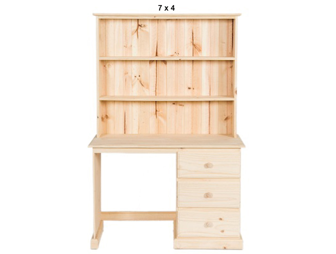 OXFORD (AUSSIE MADE) DESK WITH HUTCH COLLECTION - RAW - STARTING FROM $699