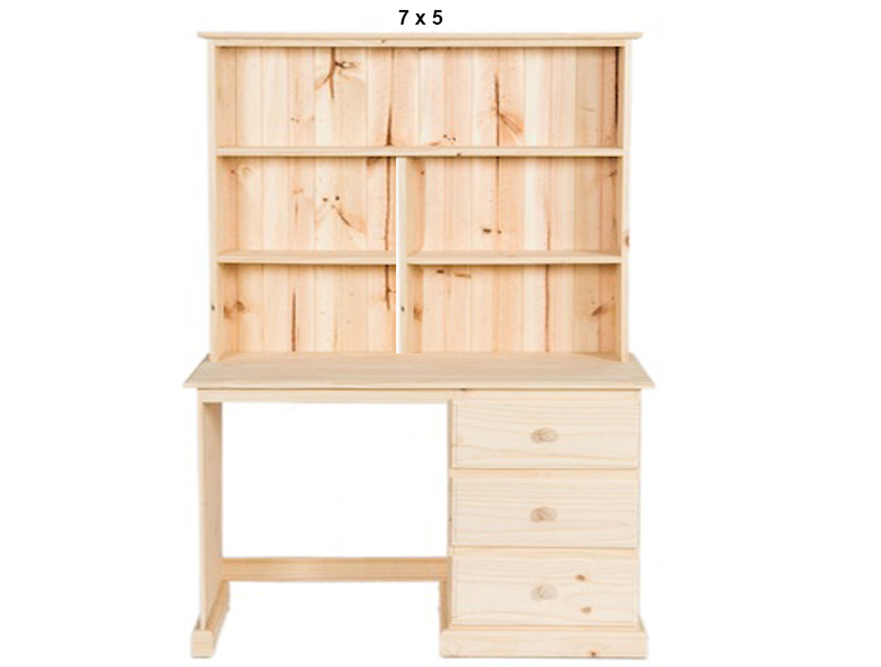 OXFORD (AUSSIE MADE) DESK WITH HUTCH COLLECTION - RAW - STARTING FROM $699