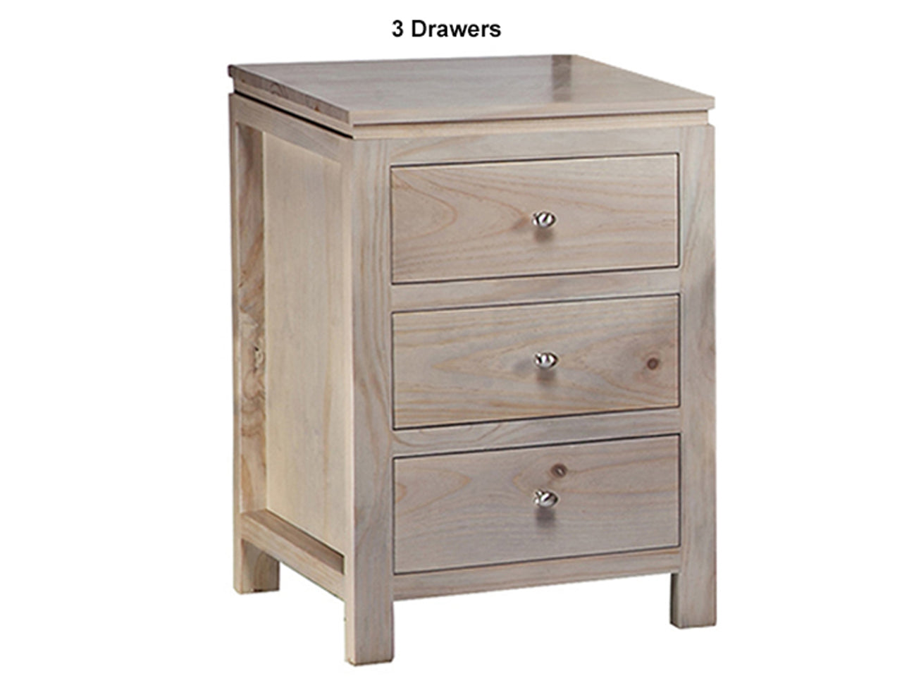 OZARK (AUSSIE MADE) BEDSIDE TABLE COLLECTION - ASSORTED STAINED COLOURS - STARTING FROM $399