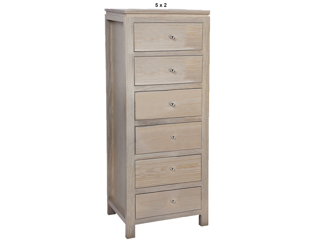 OZARK (AUSSIE MADE) NARROWBOY / LINGERIE CHEST COLLECTION - ASSORTED STAINED COLOURS - STARTING FROM $799