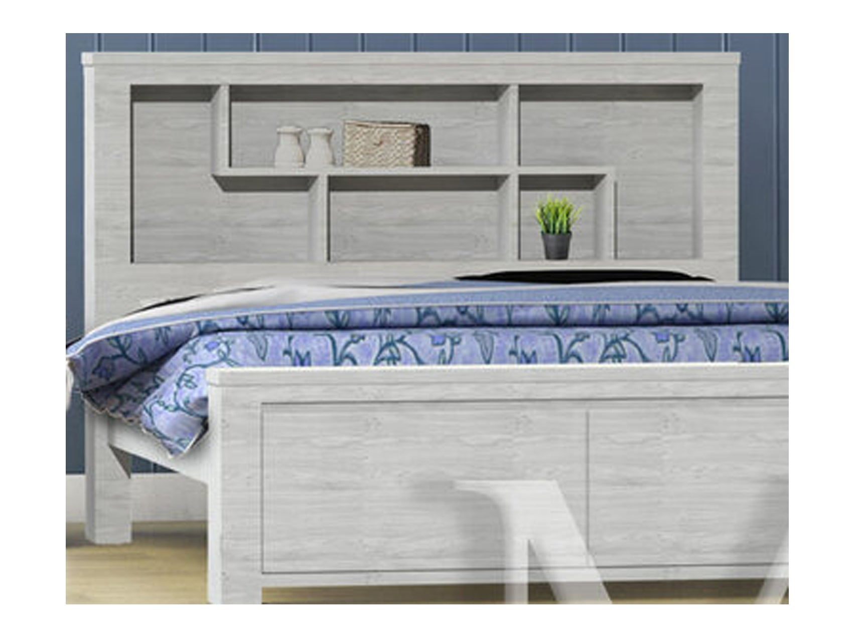 SINGLE SIESTA BEDHEAD (CUSTOM MADE) ONLY - ASSORTED COLOURS