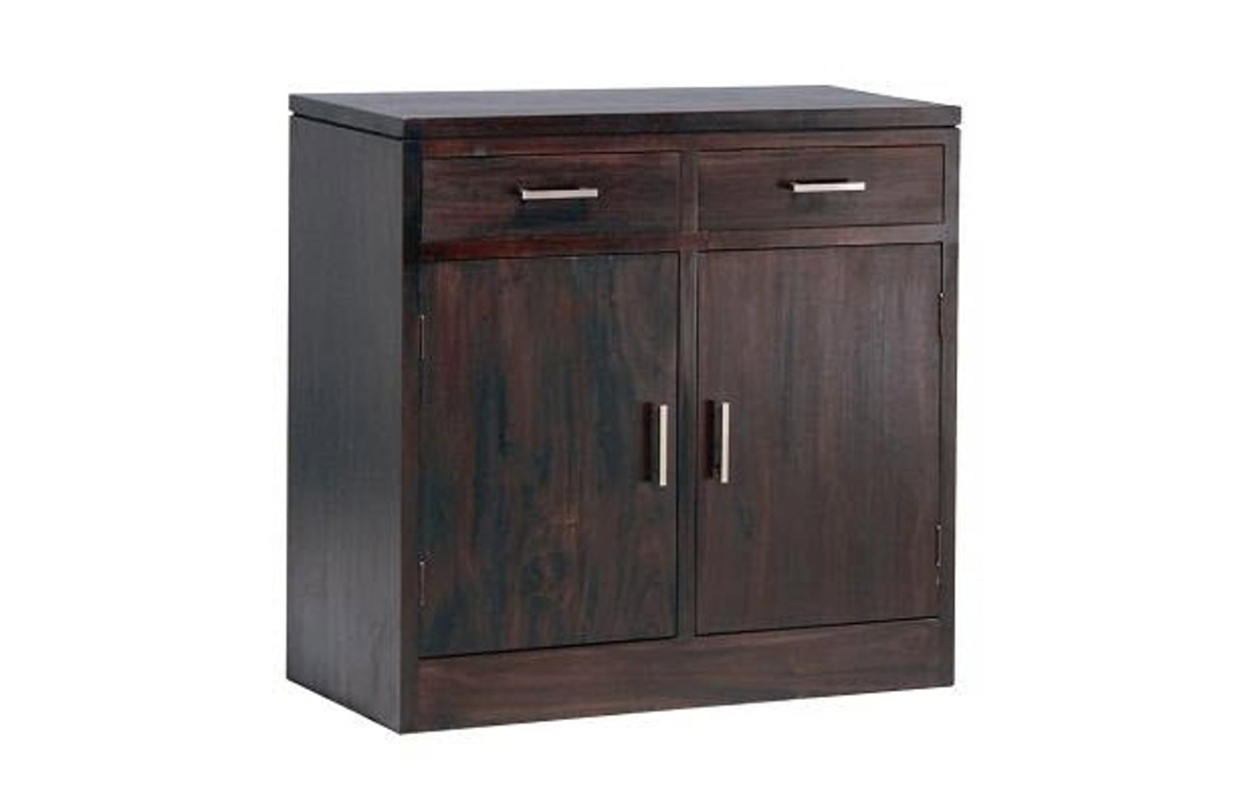 PARIS 2 DOOR 2 DRAWER BUFFET (SB 202 PNM K) - 900(H) X 920(W)  -  MAHOGANY OR CHOCOLATE 