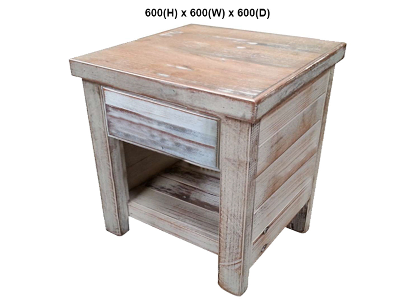 PALING (AUSSIE MADE) LAMP TABLE WITH 1 DRAWER COLLECTION - ASSORTED STAINED COLOURS - STARTING FROM $549