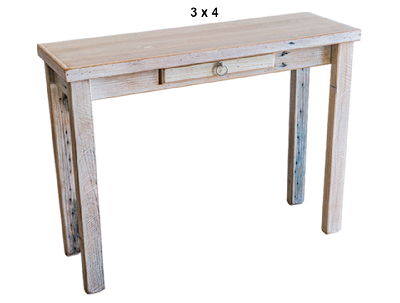 PALING (AUSSIE MADE) CONSOLE / HALL TABLE WITH 1 DRAWER COLLECTION - ASSORTED STAINED COLOURS - STARTING FROM $499