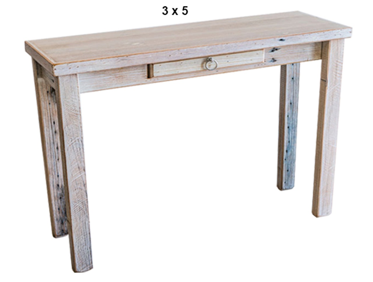 PALING (AUSSIE MADE) CONSOLE / HALL TABLE WITH 1 DRAWER COLLECTION - ASSORTED STAINED COLOURS - STARTING FROM $499