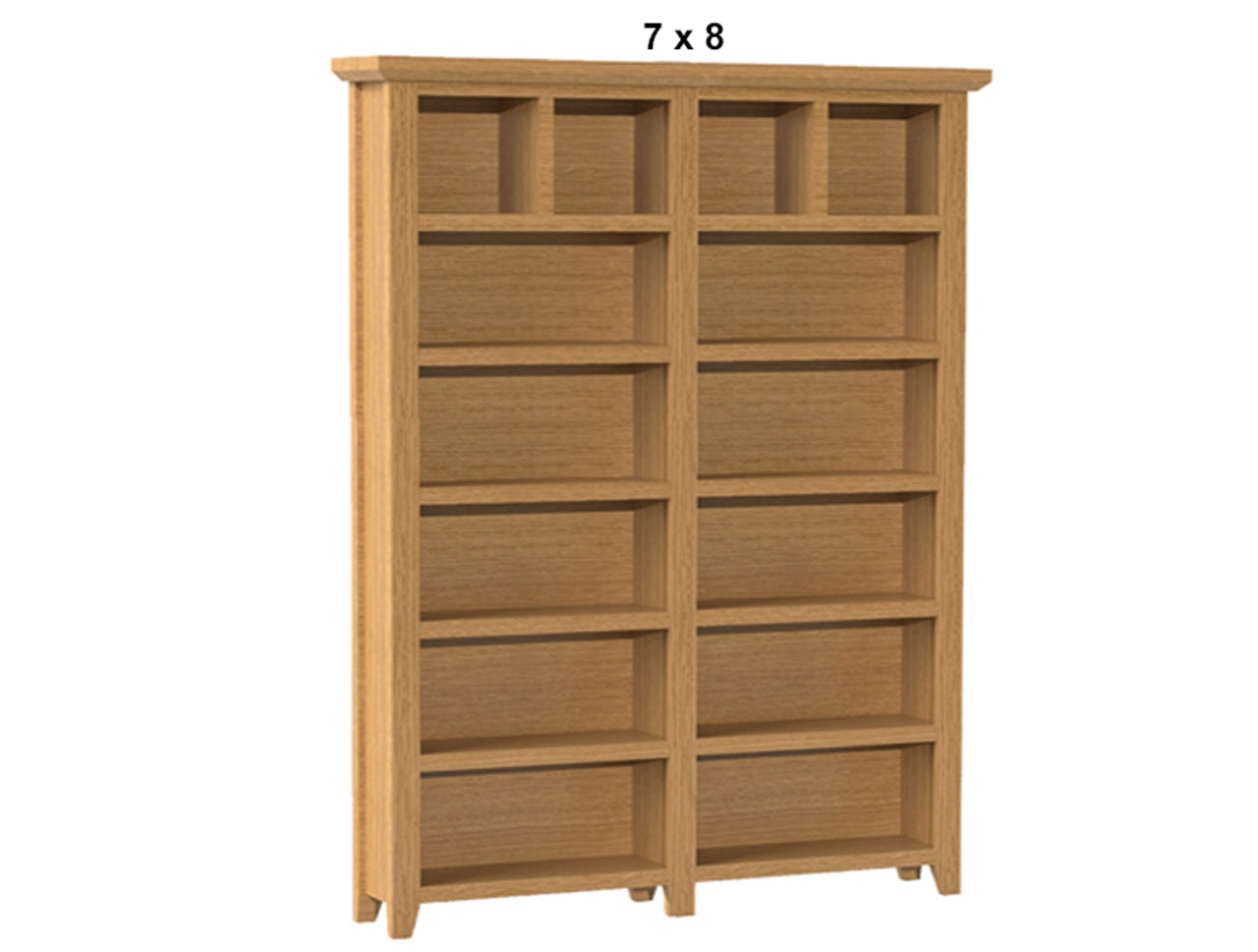 PRINCIPLE (AUSSIE MADE) BOOKCASE PIGEON PAIRED COLLECTION - ASSORTED STAINED COLOURS - STARTING FROM $1199