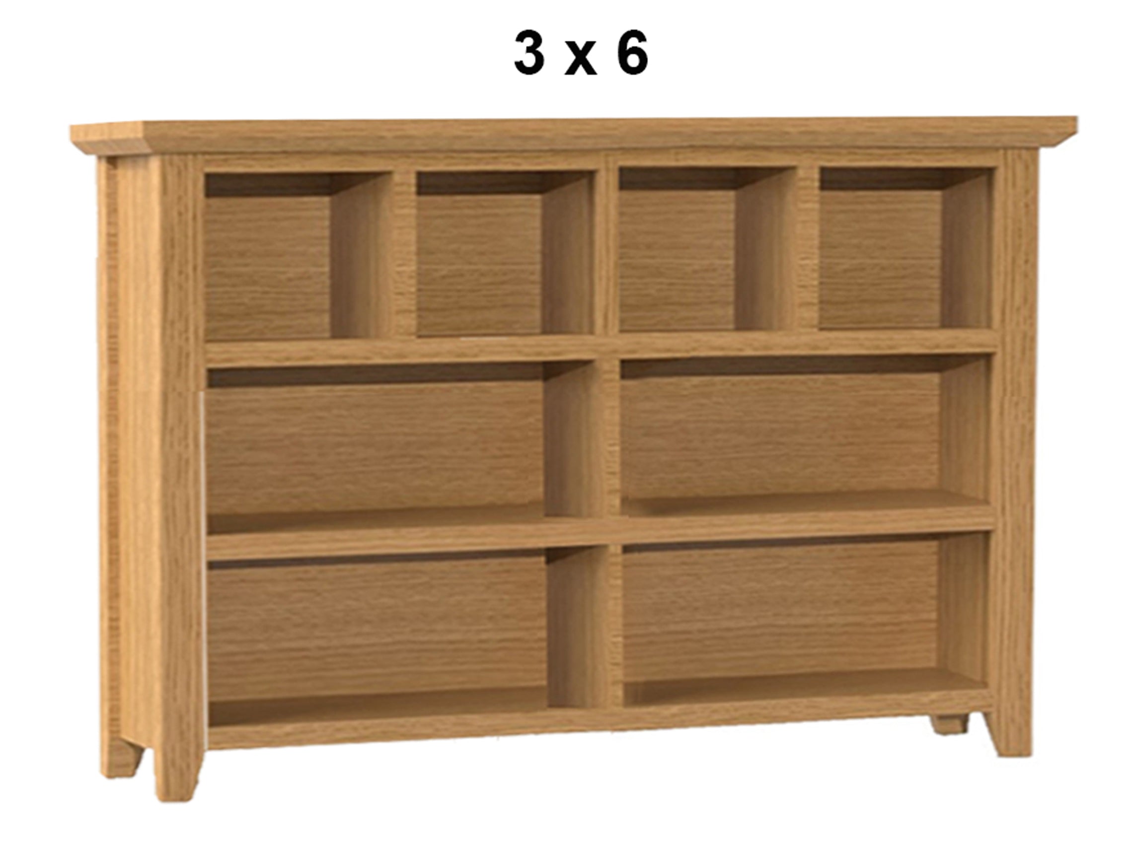 PRINCIPLE (AUSSIE MADE) LOWLINE BOOKCASE COLLECTION - TASSIE OAK COMBINATION - ASSORTED STAINED COLOURS - STARTING FROM $649