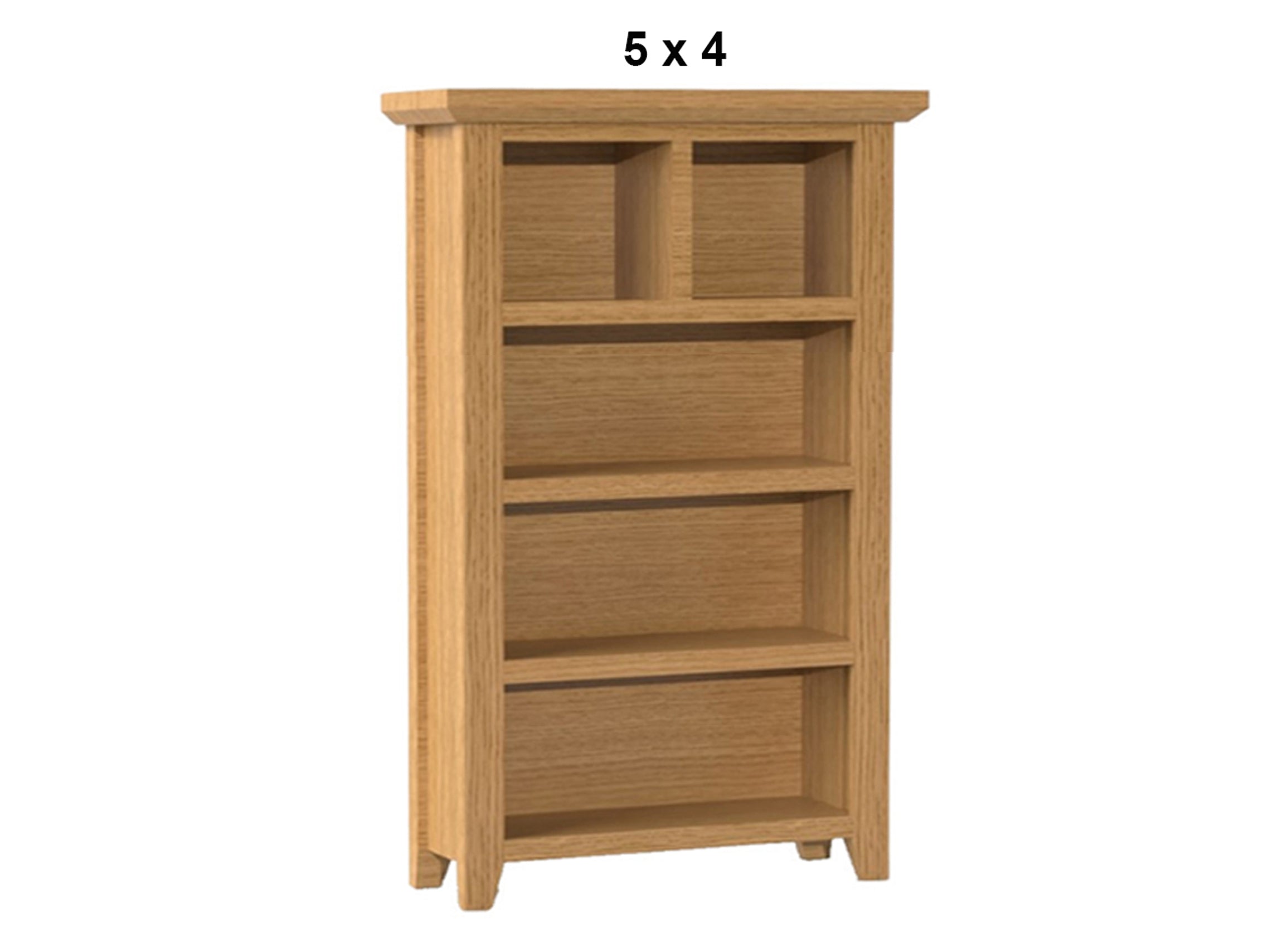 PRINCIPLE (AUSSIE MADE) LOWLINE BOOKCASE COLLECTION - TASSIE OAK COMBINATION - ASSORTED STAINED COLOURS - STARTING FROM $649