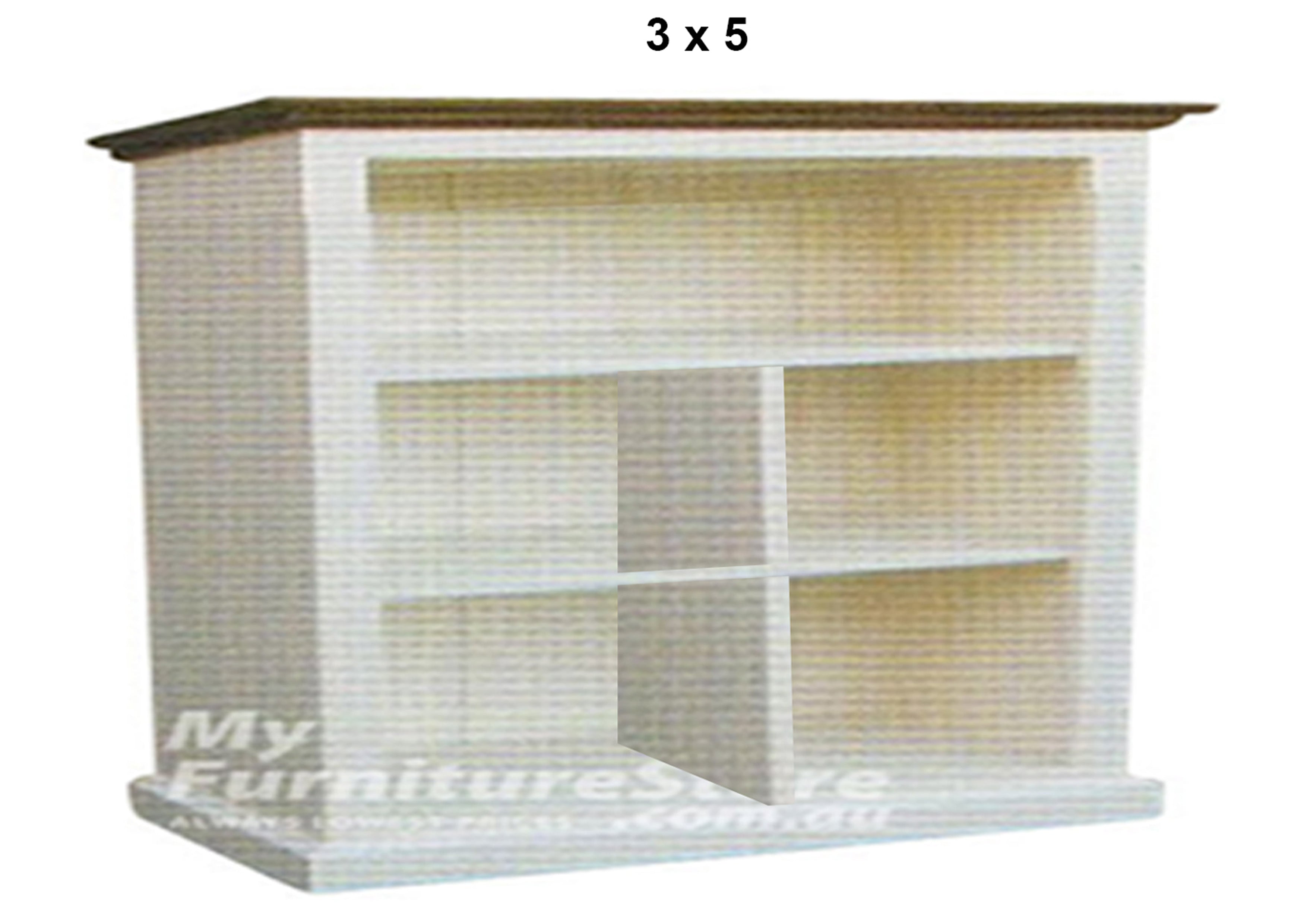 COLONIAL (AUSSIE MADE) LOWLINE BOOKCASE COLLECTION - ASSORTED PAINTED COLOURS - STARTING FROM $499