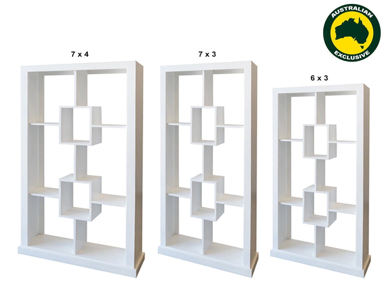 PUNCHO ROOM DIVIDER + 2 BOX IN THE MIDDLE COLLECTION - ASSORTED PAINTED COLOURS - STARTING FROM $899