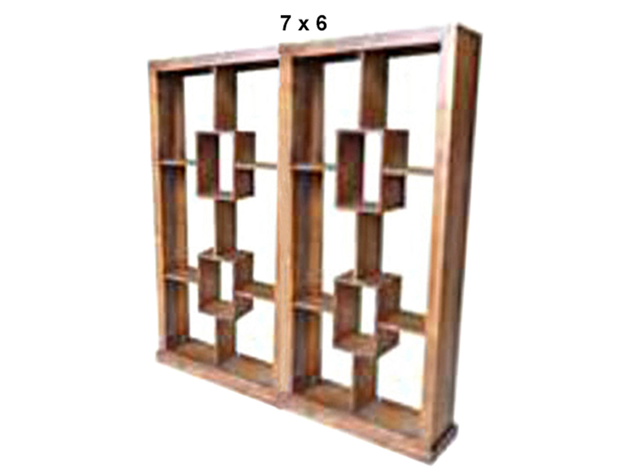 PUNCHO (AUSSIE MADE) ROOM DIVIDER + 4 BOX IN THE MIDDLE 2 SECTION - PIGEON PAIRED COLLECTION  - ASSORTED STAINED COLOURS - STARTING FROM $1399
