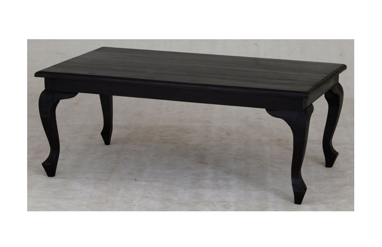 QUEEN ANN COFFEE TABLE -  1200(W) X  700(D) -   CHOCOLATE