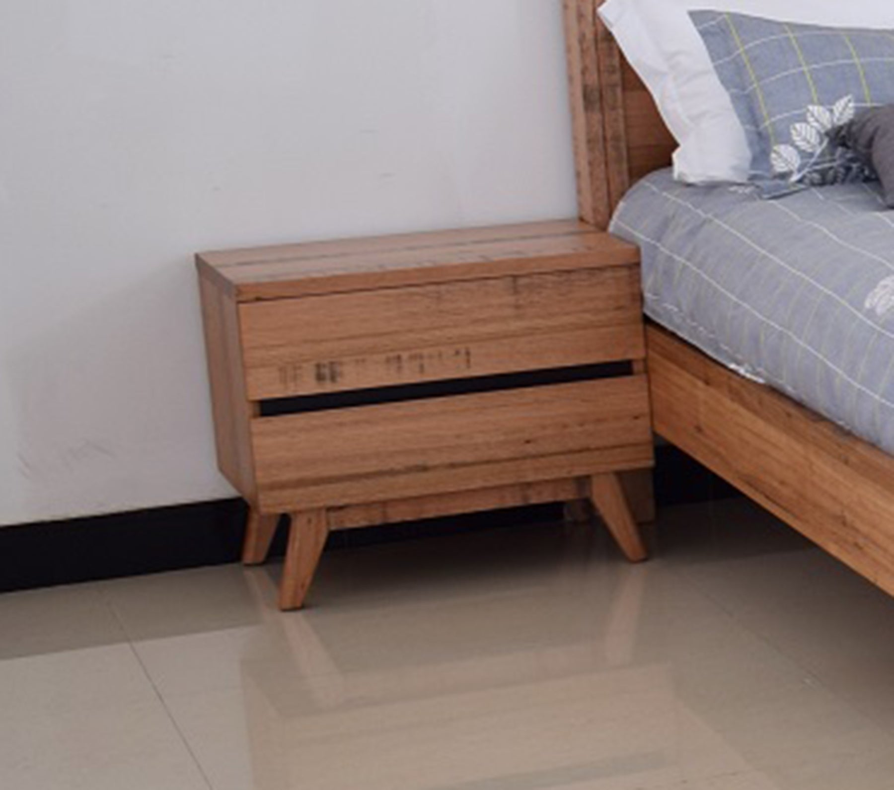 BIRMINGHAM KING 5 PIECE (DRESSER) BEDROOM SUITE - RUSTIC OAK