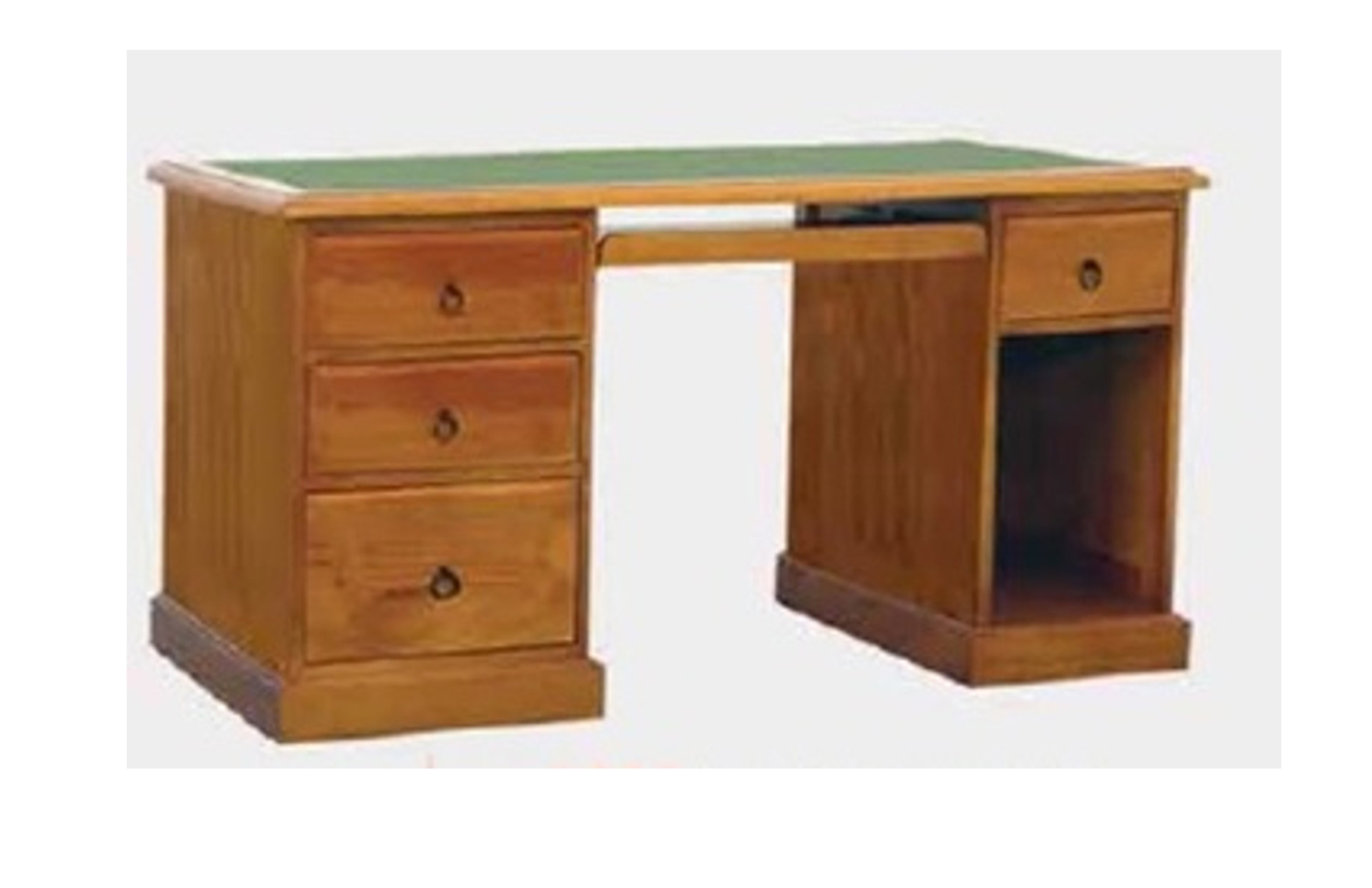 REBECCA COMPUTER DESK -  1500(W) X 700(D) - BLACKWOOD (1056) OR WALNUT (1125)