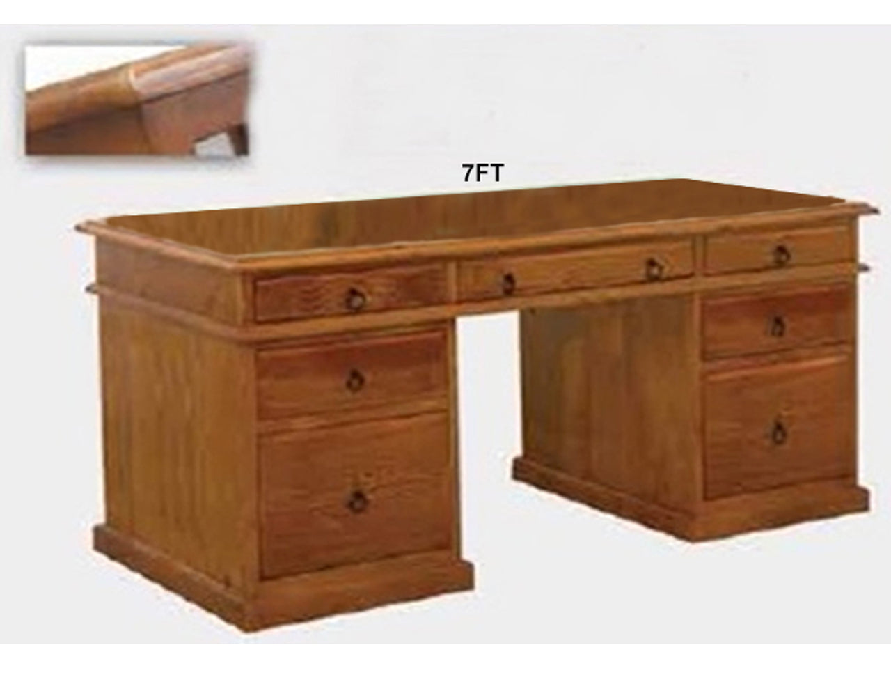 REBECCA (AUSSIE MADE) DESK COLLECTION - ASSORTED STAINED COLOURS - STARTING FROM $1499