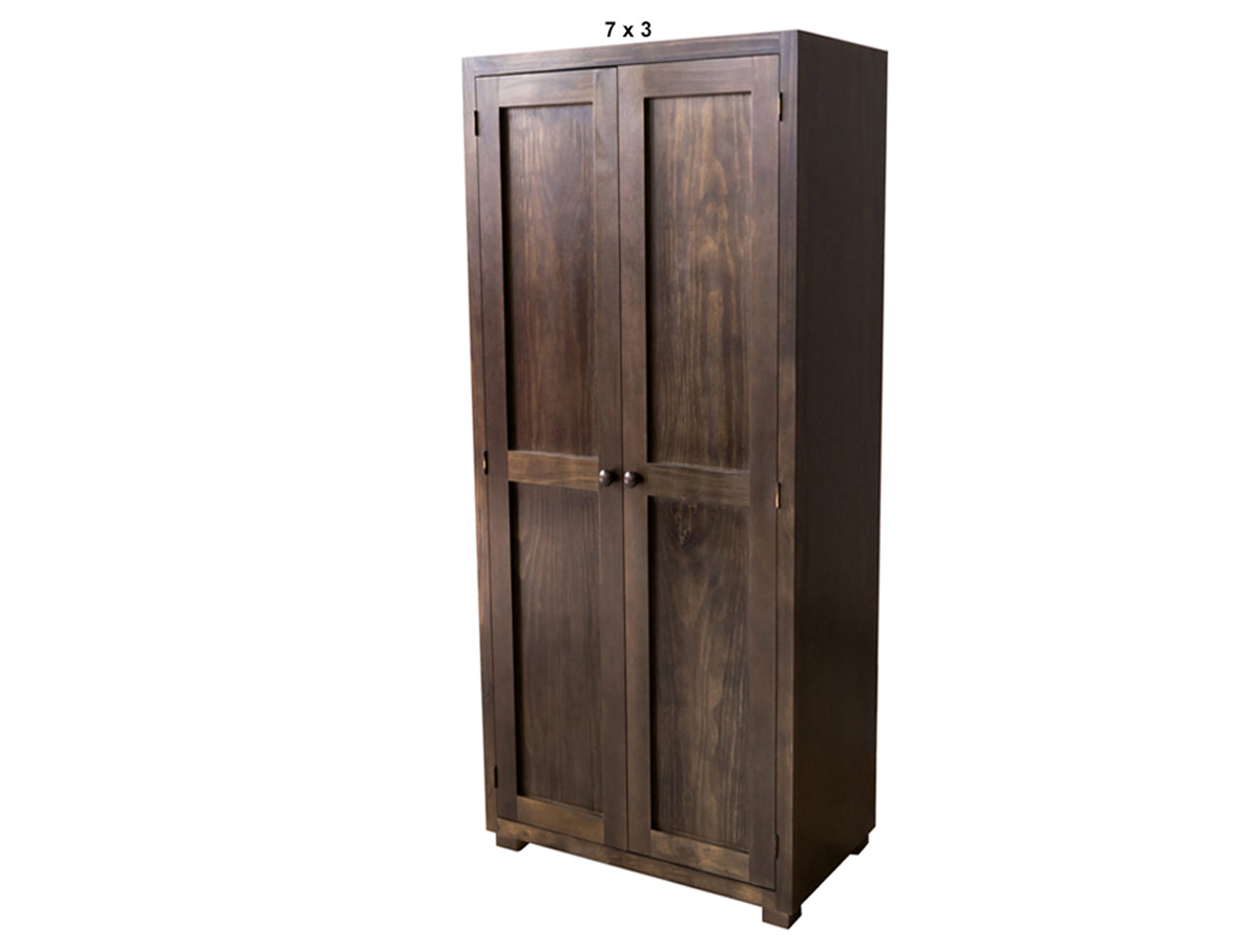 RETRO (AUSSIE MADE) 2 DOOR PANTRY COLLECTION - ASSORTED STAINED COLOURS - STARTING FROM $899