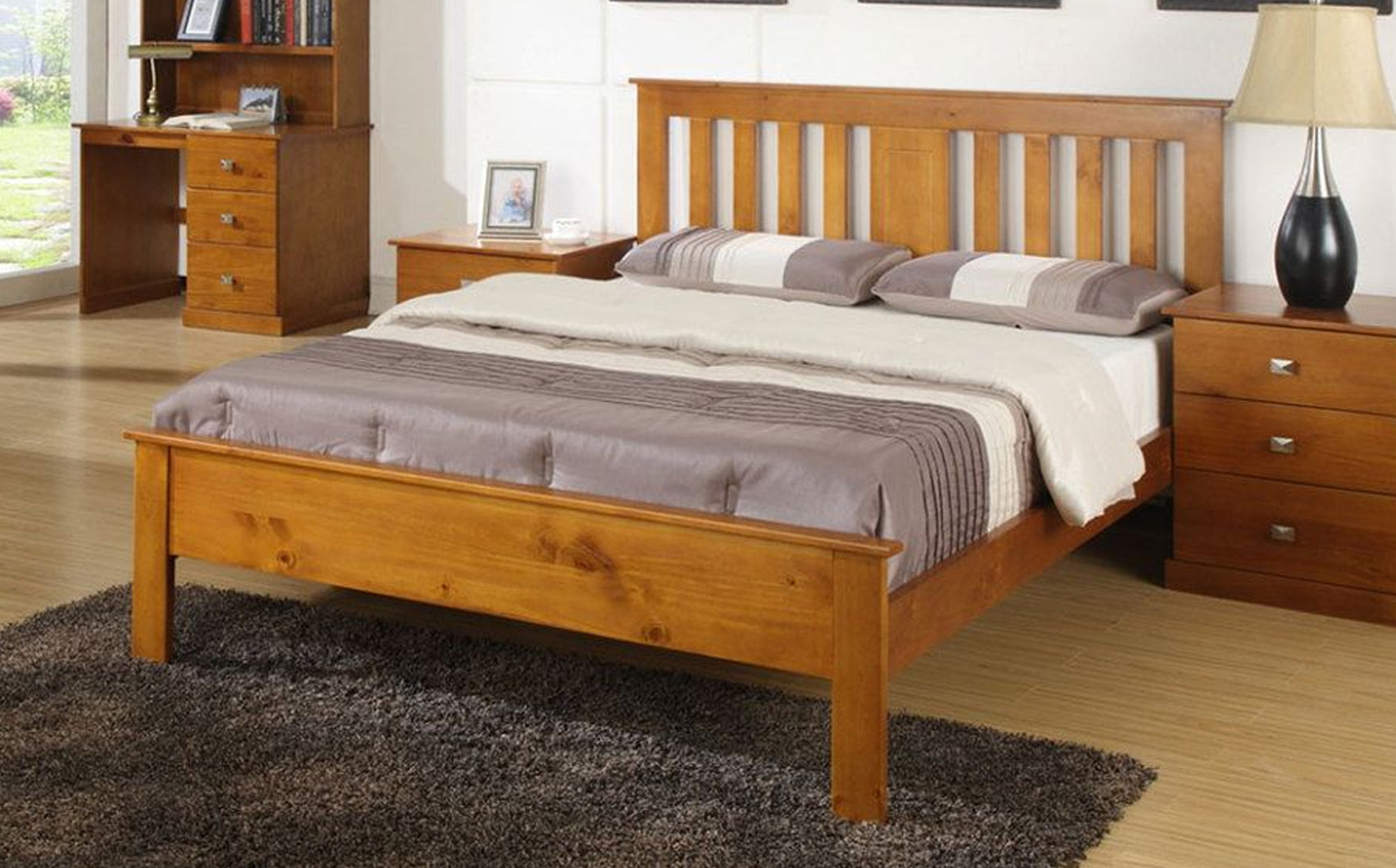 DOUBLE DESTIN (AUSSIE MADE) BED  - ASSORTED COLOURS