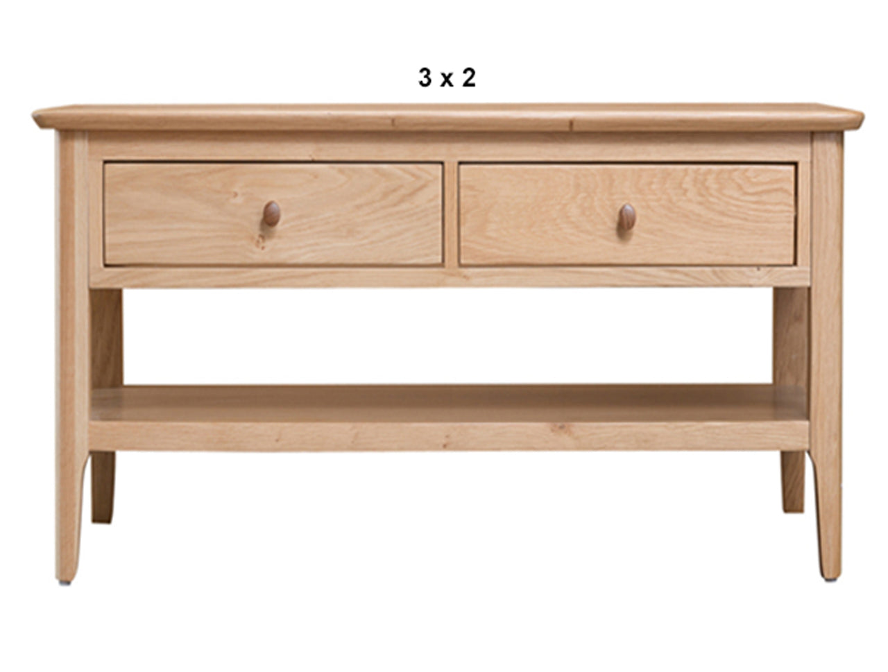 ROBINHOOD (AUSSIE MADE) COFFEE TABLE WITH 2 DRAWERS & MAGAZINE RACK COLLECTION - ASSORTED STAINED COLOURS - TASSIE OAK COMBINATION - STARTING FROM $799