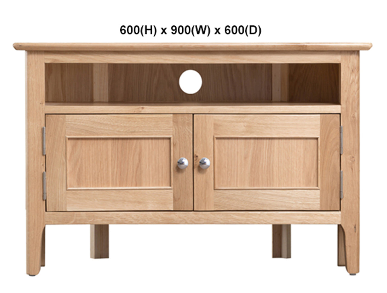 ROBINHOOD (AUSSIE MADE) 2 DOOR CORNER TV UNIT COLLECTION - TASSIE OAK COMBINATION - ASSORTED STAINED COLOURS - STARTING FROM $849