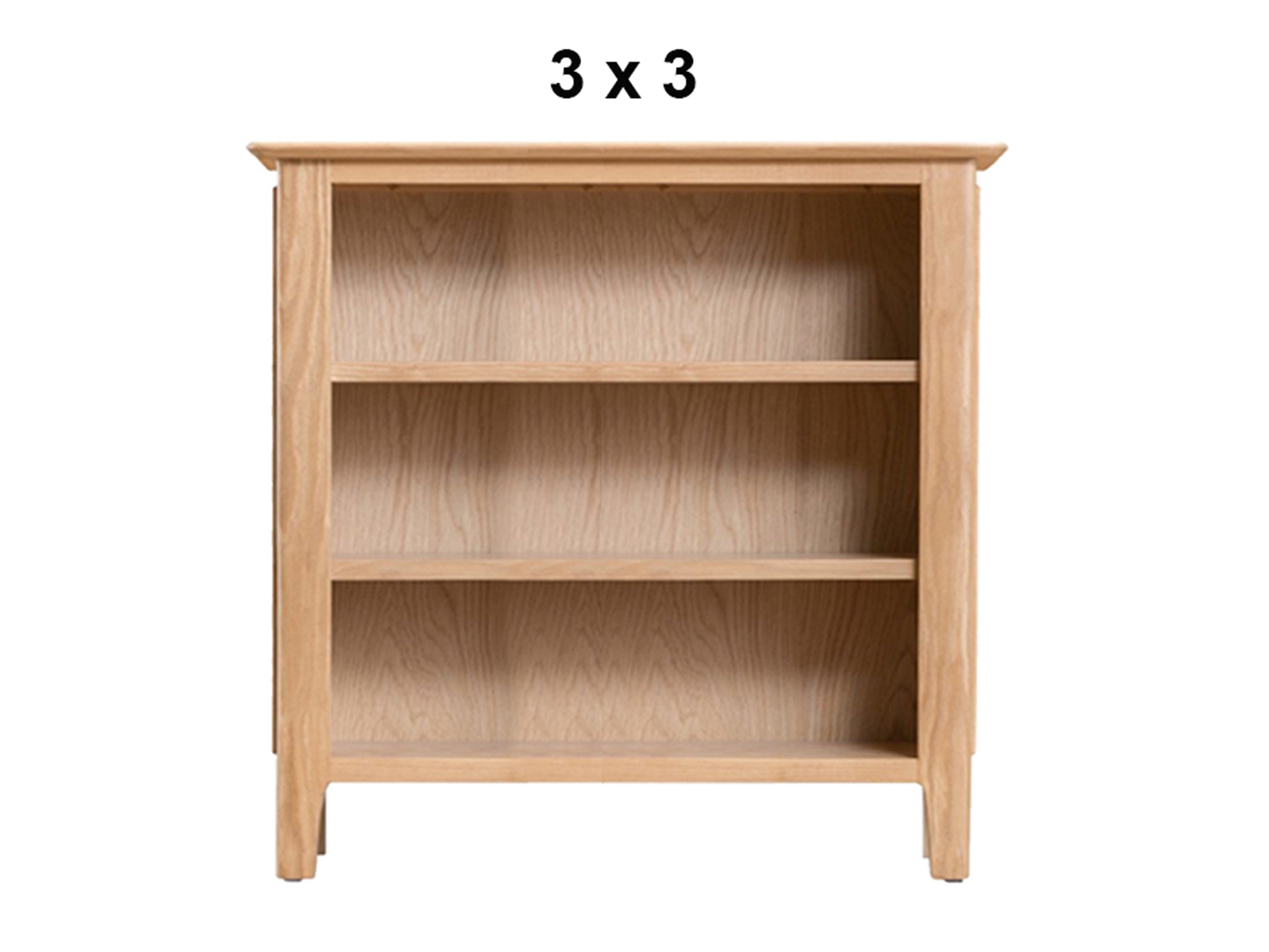 ROBINHOOD (AUSSIE MADE) LOWLINE BOOKCASE COLLECTION - ASSORTED STAINED COLOURS - STARTING FROM $399