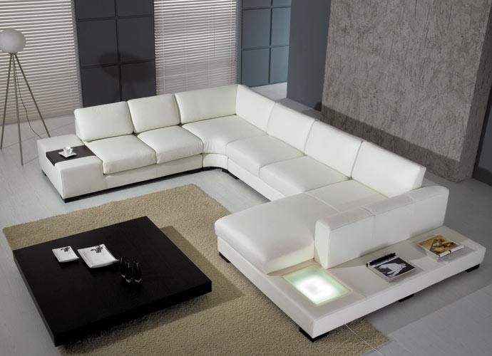 ALAINA CHAISE LOUNGE( MODEL-S306) IN TOP GRAIN LEATHER + PVC - ASSORTED COLOURS