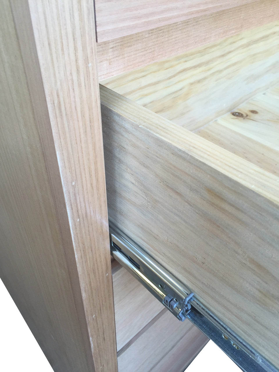 SIENNA (AUSSIE MADE) 6 DRAWER TALLBOY - TASSIE OAK COMBINATION - 1260(H) X  900(W)- ASSORTED TIMBER COLOURS