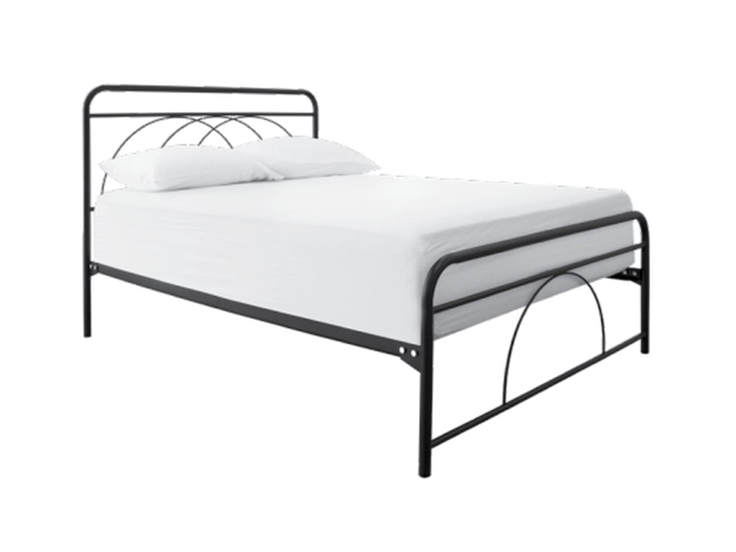 KING SINGLE SUMMERSET METAL BED - ASSORTED COLOURS