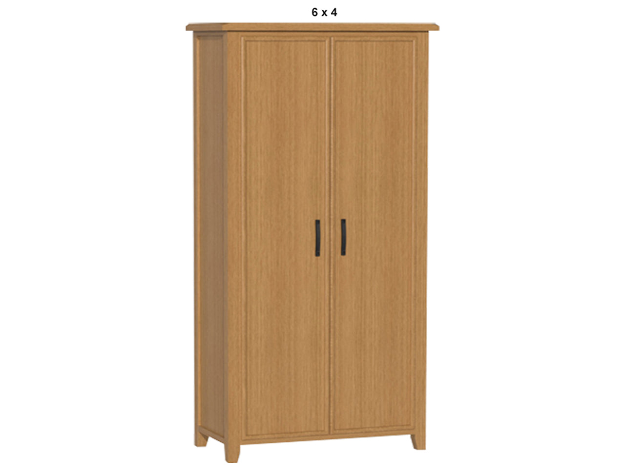 SYDNEYSIDE (AUSSIE MADE) PANTRY WITH PICTURE FRAME DOORS COLLECTION - TASSIE OAK COMBINATION - ASSORTED STAINED COLOURS - STARTING FROM $1499