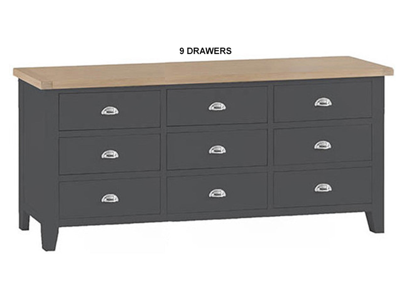 JACKIE (AUSSIE MADE) LOWBOY COLLECTION - TASSIE OAK COMBINATION - ASSORTED PAINTED / STAINED COLOURS - STARTING FROM $1499