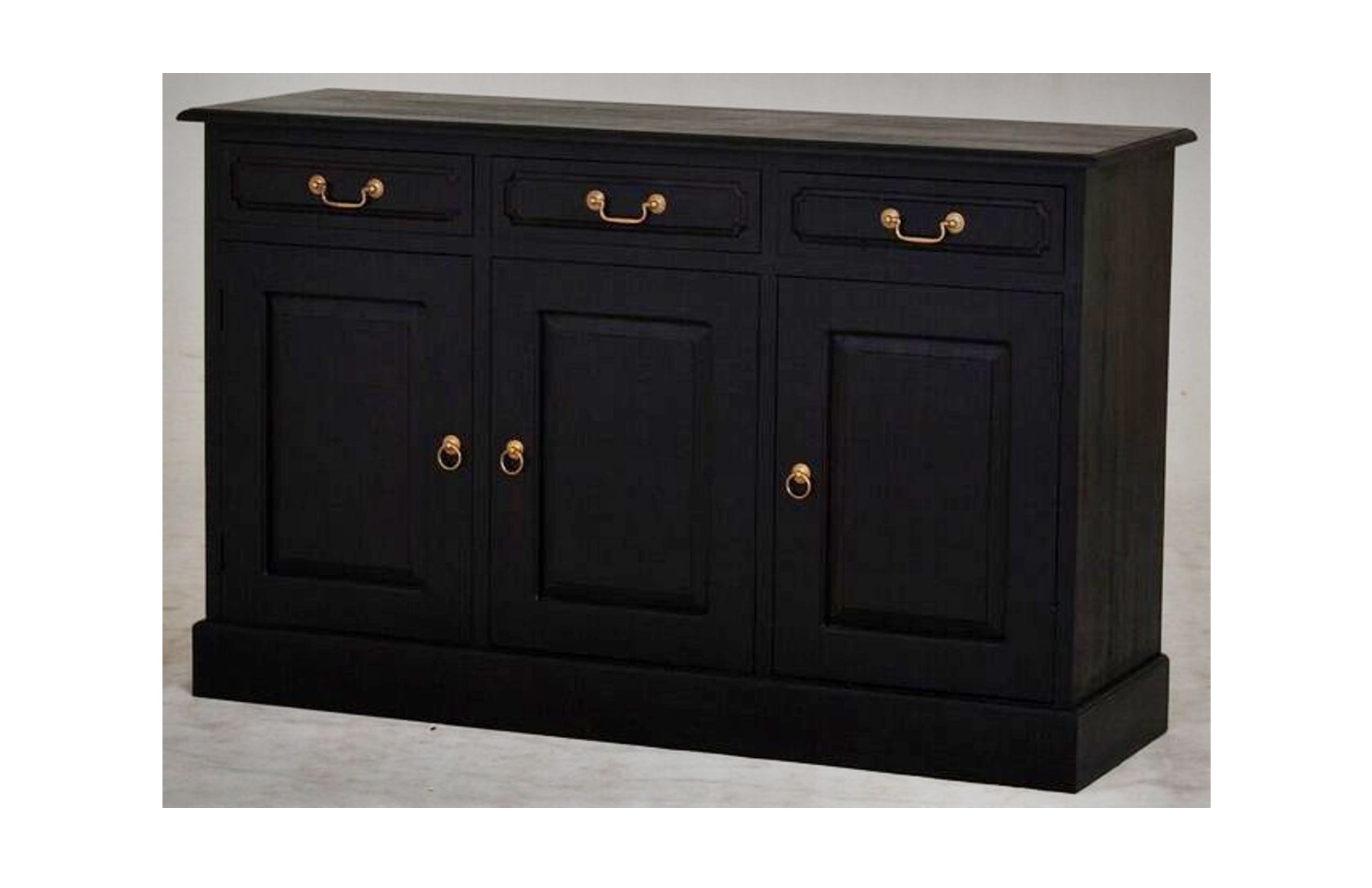 TASMANIA  3 DOOR 3 DRAWER BUFFET (SB 303 PN(C) -900(H) X  1450(W) - CHOCOLATE