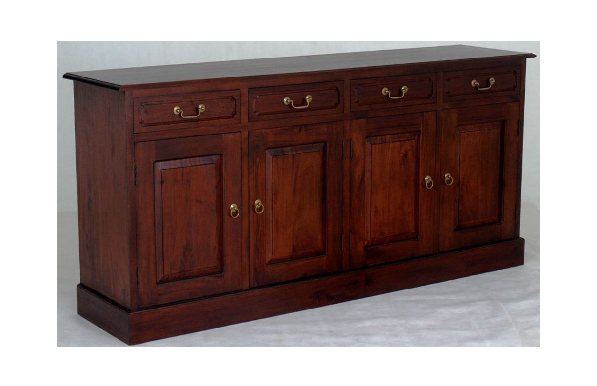 TASMANIA 4 DOOR / 4 DRAWER BUFFET (SB 404 PN) -  900(H) X 1900(W) - ASSORTED COLORS