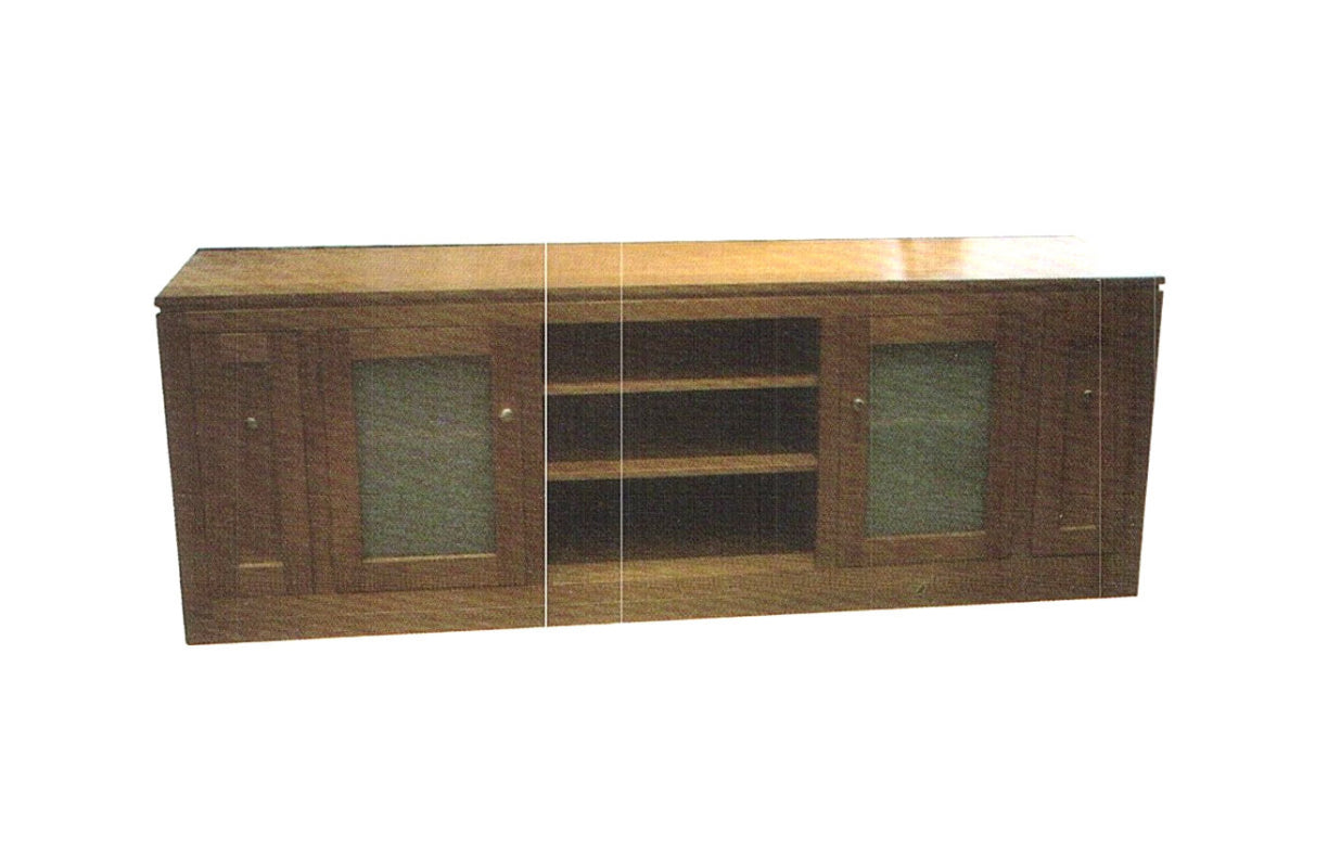 TASSIE OAK (STRAIGHT BASE) LOWLINE TV UNIT - 700(H) X 2000(W)