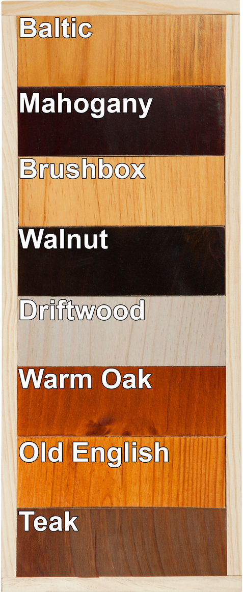 KING SINGLE CRONULLA (AUSSIE MADE) BED WITH MATCHING FOOT - ASSORTED STAINED COLOURS