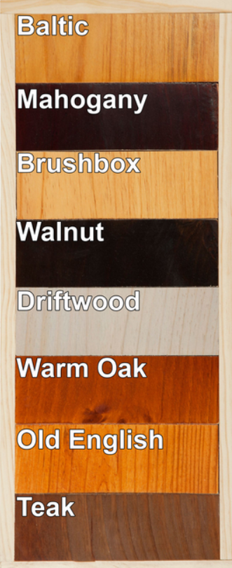 DOUBLE EDMONTON BOOKEND BED (AUSSIE MADE) - ASSORTED STAINED COLOURS