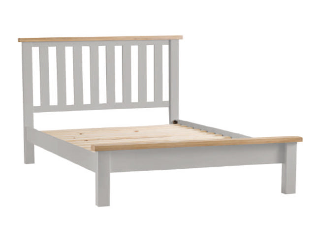 SINGLE SPENCER (TT-30-G) BED FRAME ONLY - GREY / LIGHT OAK (2 TONE)