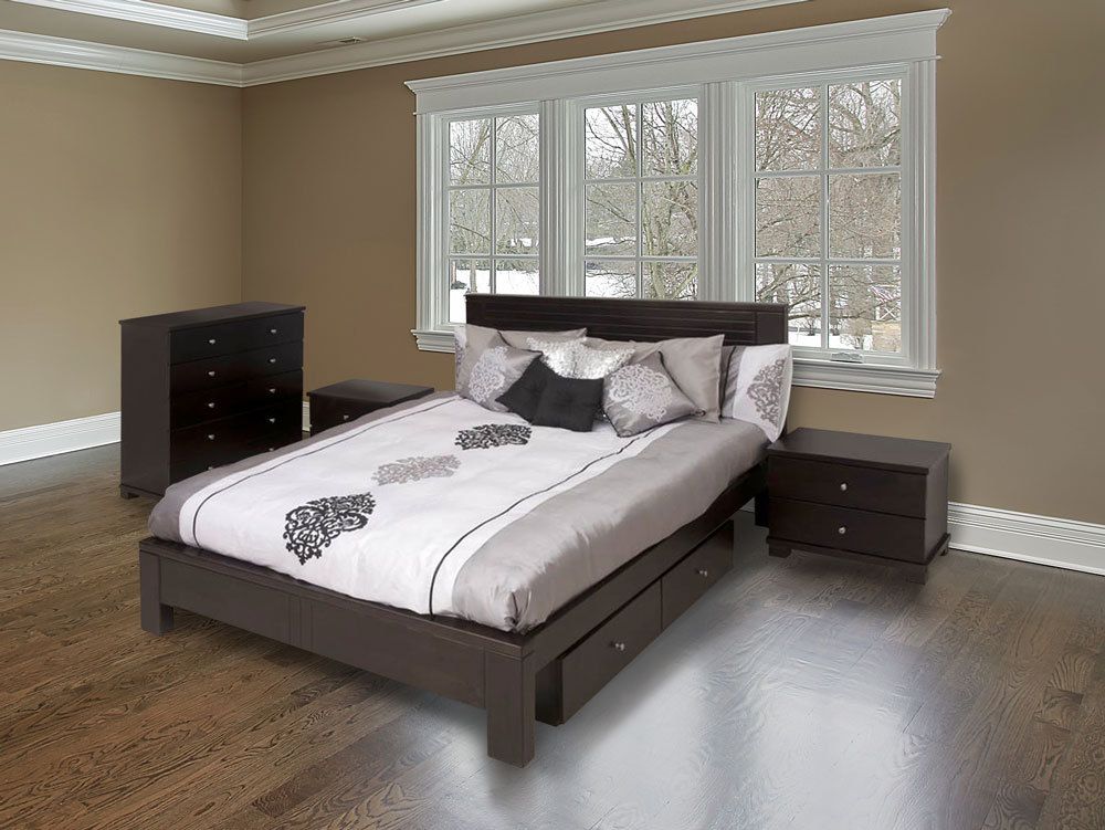 KING TANGO (CUSTOM MADE) BED WITH UNDERBED STORAGE - ASSORTED COLOURS