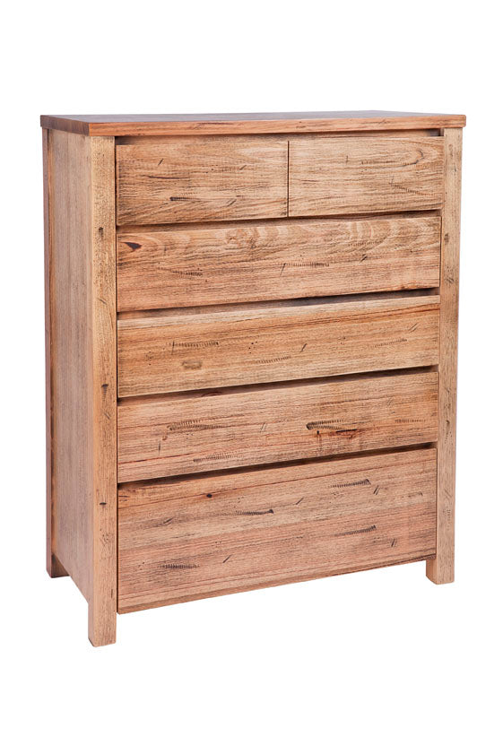 JACKSONVILLE (AUSSIE MADE) 3 PIECE TASSIE OAK CHEST SET (6+3+3) - ASSORTED COLOURS
