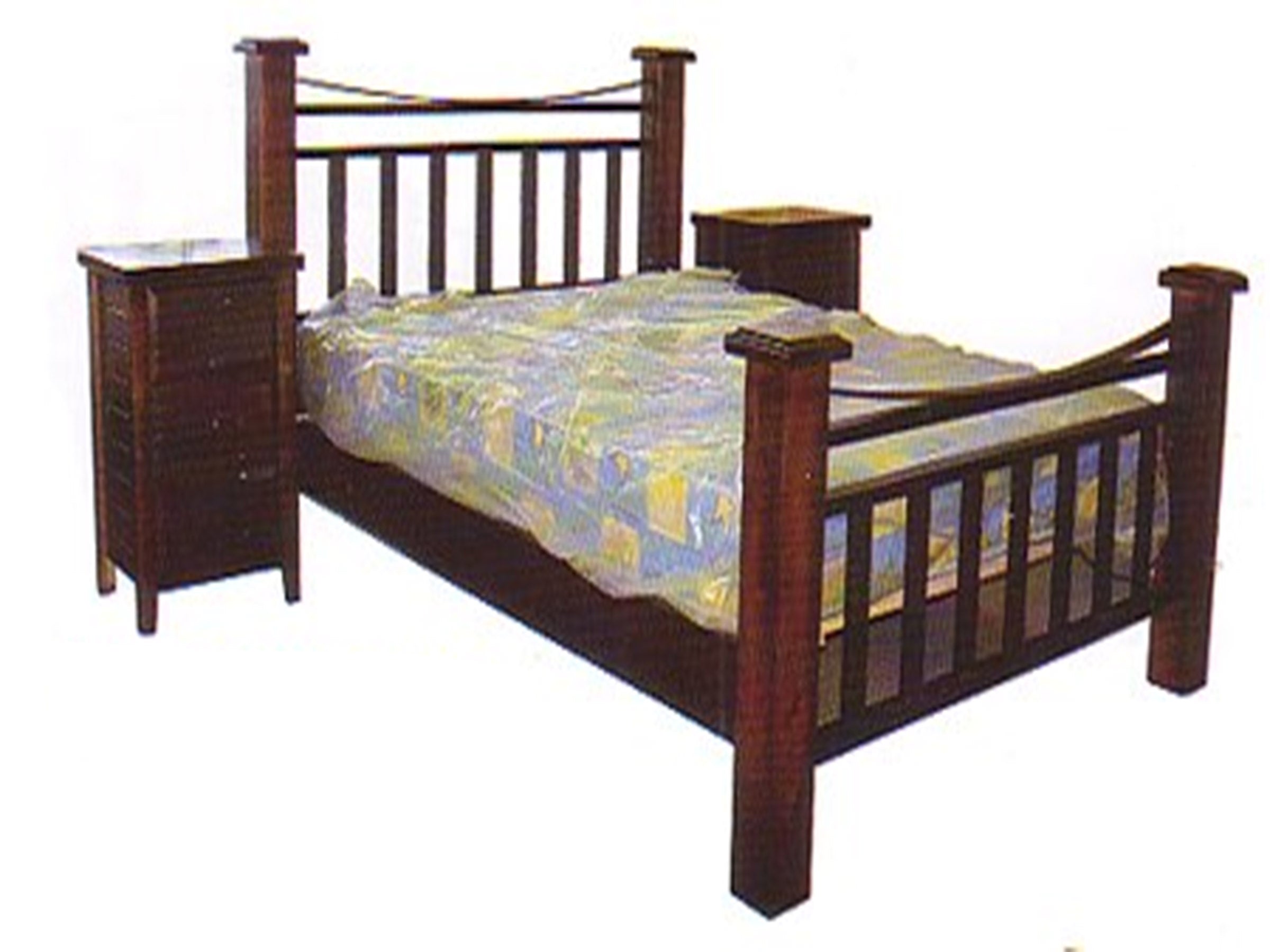 KING SINGLE WARRIOR (AUSSIE MADE) BED - ASSORTED COLOURS