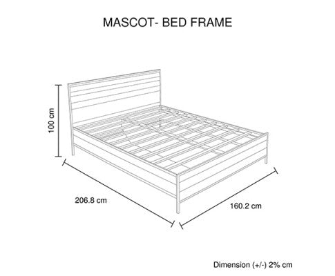 DYNIE QUEEN 4 PIECE (TALLBOY) BEDROOM SUITE - AS PICTURED