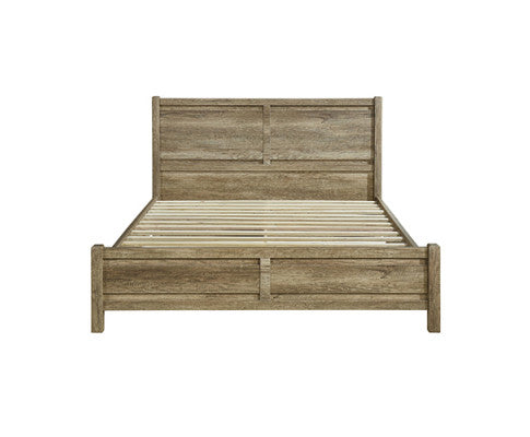  DOUBLE ALVARRO BED FRAME - OAK