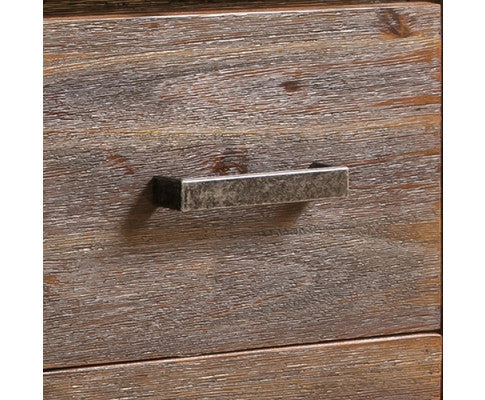 NOWRA HALL TABLE WITH 2 DRAWERS - CHOCOLATE