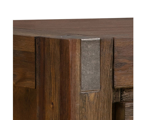 NOWRA 3 DRAWER TV ENTERTAINMENT UNIT - CHOCOLATE