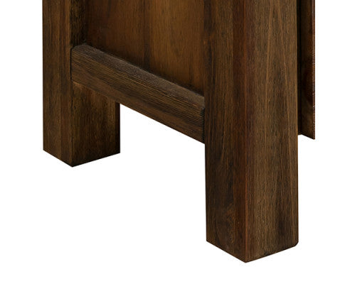 NOWRA 3 DRAWER TV ENTERTAINMENT UNIT - CHOCOLATE