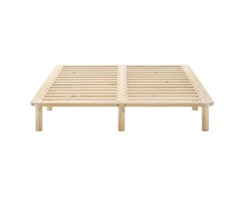 SINGLE NIVEAN BED FRAME - NATURAL