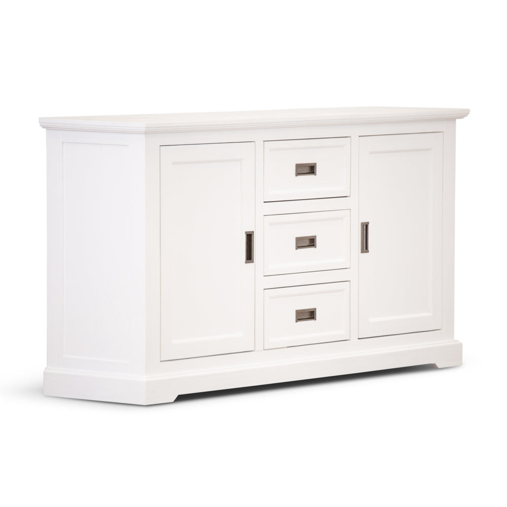 COASTAL BUFFET - 2 DOOR / 3 DRAWER - 1660(L) x 470(W) - BRUSHED